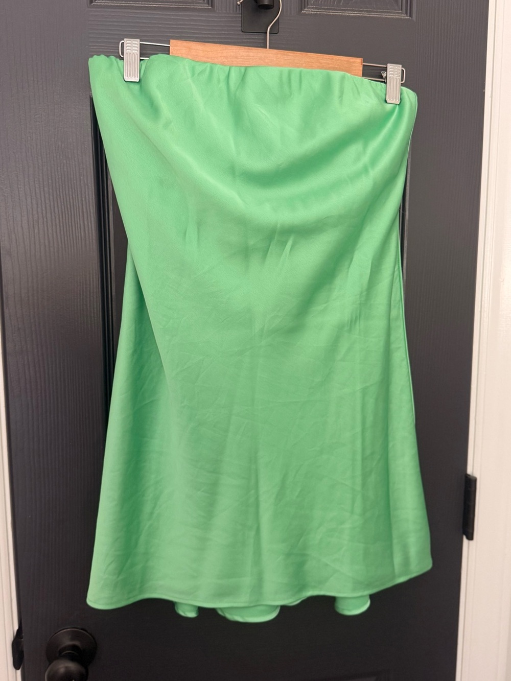 Show Me Your MuMu | Strapless Clover Green Taylor Tube Mini Dress